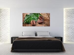 Kávové zrná - obraz na stenu (Obraz 160x80cm)