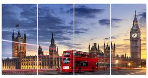 Londýn - moderný obraz (Obraz 160x80cm)