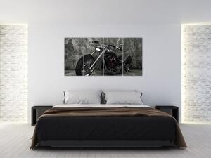 Obrázok motorky - moderný obraz (Obraz 160x80cm)