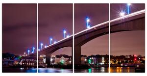 Nočná most - obraz (Obraz 160x80cm)