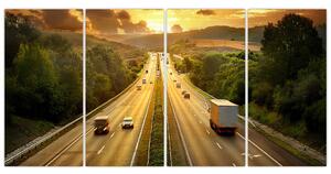 Diaľnica - obraz (Obraz 160x80cm)