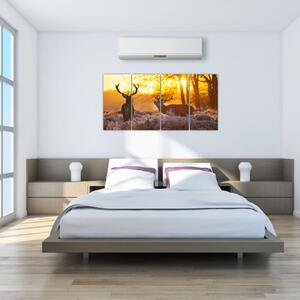 Jelene - obraz (Obraz 160x80cm)