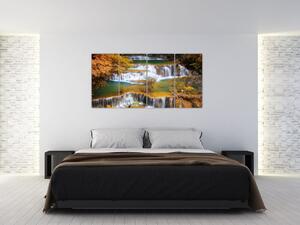 Vodopád - obraz (Obraz 160x80cm)
