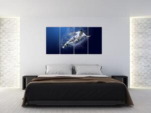 Muž vo vode - obraz (Obraz 160x80cm)