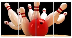 Bowling - obraz (Obraz 160x80cm)