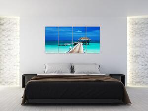 Mólo na mori - obraz (Obraz 160x80cm)