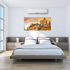 Obraz hradu (Obraz 160x80cm)