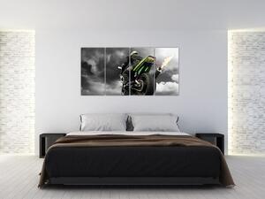 Motorkár - obraz (Obraz 160x80cm)