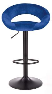 Barová stolička SCH-102 tmavomodrá