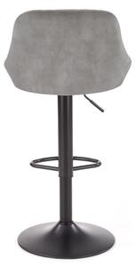 Barová stolička SCH-101 sivá