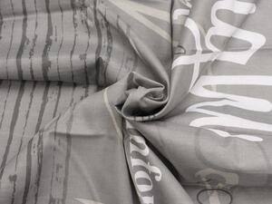 Bavlnené obliečky GREY DREAM sivé Rozmer obliečky: 70 x 90 cm | 140 x 200 cm