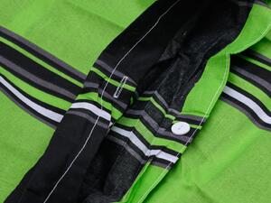 Bavlnené obliečky CUBE zelené Rozmer obliečky: 70 x 90 cm | 140 x 200 cm