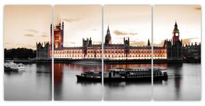 Panorama Londýna - obraz (Obraz 160x80cm)