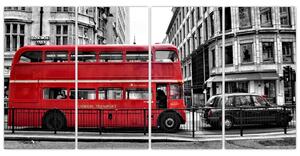 Ulice v Londýne - obraz (Obraz 160x80cm)