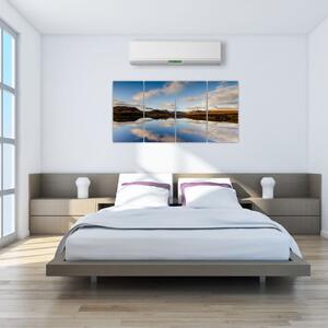 Jazero - obraz (Obraz 160x80cm)