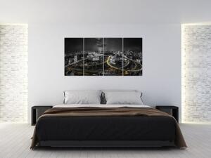 Nočné mesto - obraz (Obraz 160x80cm)