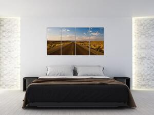 Panorama cesty - obraz (Obraz 160x80cm)