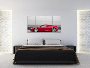 Červené Ferrari - obraz (Obraz 160x80cm)