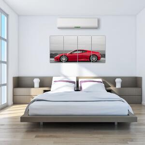 Červené Ferrari - obraz (Obraz 160x80cm)
