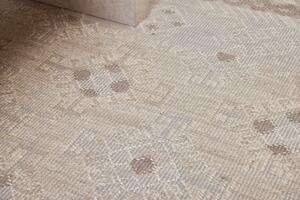Diamond Carpets koberce Ručne viazaný kusový koberec Anantara DESP P71 White Mix - 80x150 cm