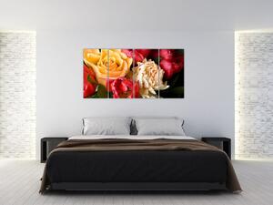 Obraz - kytice kvetov (Obraz 160x80cm)
