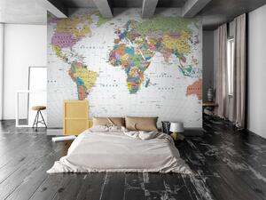 Tapety Svet a teplo, Fototapety mapy sveta, u53652 : Uwalls.sk