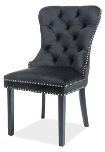Jedálenská stolička OEGEST čierna