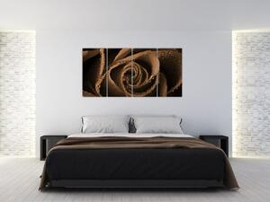 Detail ruže - obraz (Obraz 160x80cm)