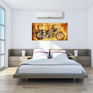 Obraz motorky (Obraz 160x80cm)