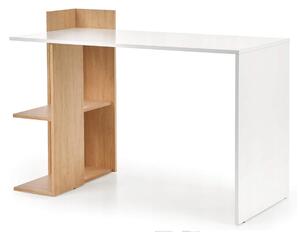 Písací stôl Fino - biela