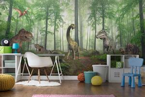 Tapety Dinosaury v divočine, Detské fototapety, Fototapety pre chlapcov, u60039 : Uwalls.sk