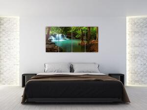 Obraz - panoráma vodopádov (Obraz 160x80cm)