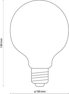 TK Lighting led žiarovka 1x6.5 W 2700 K E27 3571