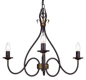 Závesná lampa Windermere 3-plameňová