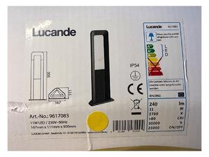 Lucande Lucande - LED Vonkajšia lampa SECUNDA LED/11W/230V IP54 LW1236 + záruka 3 roky zadarmo