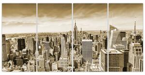 Panorama New York, obraz (Obraz 160x80cm)