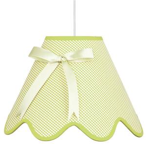 Zelený závesný luster Lola pre žiarovku E27 – LED lustre a svietidlá > Kolekcie svietidiel > Kolekcia svietidiel LOLA