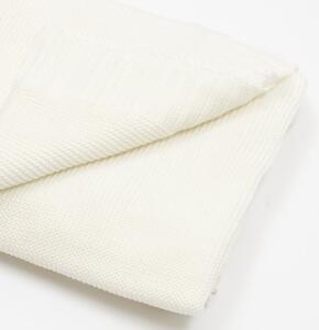 Bambusová pletená deka New Baby 100x80 cm cream