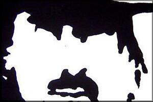 Ručne maľovaný POP Art obraz U2 in Black (POP ART obrazy)