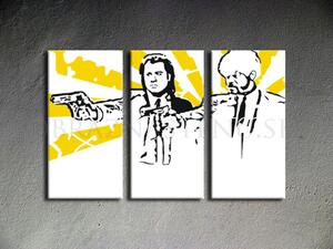 Ručne maľovaný POP Art obraz Pulp Fiction (POP ART obrazy)