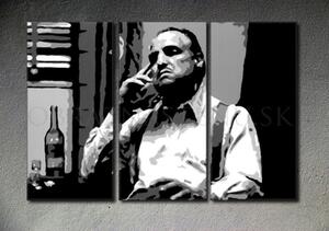 Ručne maľovaný POP Art obraz Marlon Brando (POP ART obrazy)