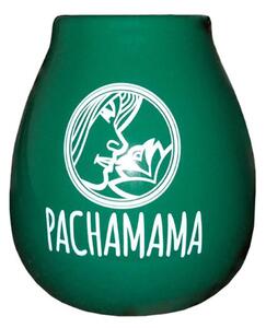 Kalabasa keramická zelená s nápisom Pachamama 350ml