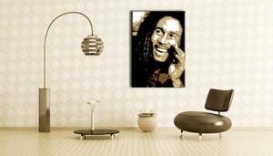 Ručne maľovaný POP Art obraz Bob Marley (POP ART obrazy)