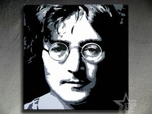 Ručne maľovaný POP Art obraz John Lennon (POP ART obrazy)