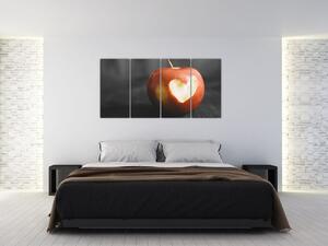 Obraz jablká (Obraz 160x80cm)