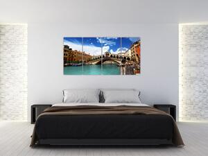 Benátky - obraz (Obraz 160x80cm)