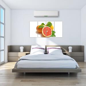 Grapefruit, obraz (Obraz 160x80cm)