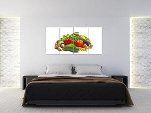 Zmes zeleniny, obraz (Obraz 160x80cm)