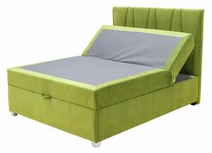 Kontinentálna posteľ ARGO, zelená 120x200 cm