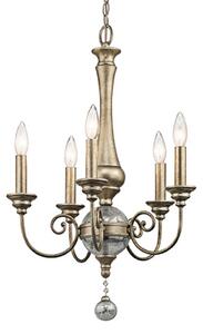 Visiaci luster Rosalie 5-plameňový Ø 45 cm